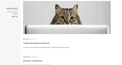 Desktop Screenshot of maustin.net
